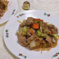 みかかめ's cooksnap of when they made 白菜と春雨のオイスター野菜炒め.