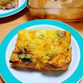おまたんＬＡＢＯ's cooksnap of when they made ほうれん草とウインナーのオープンオムレツ.
