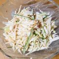 三つ子まま's cooksnap of when they made 超簡単！居酒屋風大根サラダ♩.