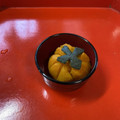 かえるこめん's cooksnap of when they made ミニサイズ☆秋のかぼちゃ煮物風 de 柿.