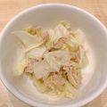 にこまき♪'s cooksnap of when they made レンチンで☆キャベツのツナマヨサラダ.