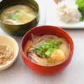 runa10's cooksnap of when they made キノコと根菜のお味噌汁.