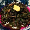 miemie♡726's cooksnap of when they made 金時草の美しい酢の物.