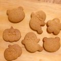 Rafafafa's cooksnap of when they made ハロウィン☆パンプキンクッキー第2弾.