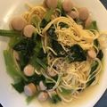 Peruga's cooksnap of when they made レンジで簡単！しらすの和風クリームパスタ.