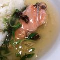 ラクラクダ's cooksnap of when they made シャケの豆苗&エノキあんかけ.