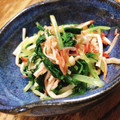 ちゃちゃまる26's cooksnap of when they made 水菜とエノキの和え物.