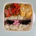 ☆ひなたmama☆'s cooksnap of when they made 大根葉とウィンナー炒め お弁当に.