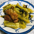 リクママ0505's cooksnap of when they made 捨てないで〜大根の葉のきんぴら♬.