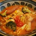 neko＊and…'s cooksnap of when they made とろ〜りモッツァレラのトマト鍋♪.