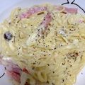 れいんこーと's cooksnap of when they made 生クリーム不要！ワンポットカルボナーラ.