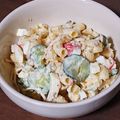 ハチそば粉's cooksnap of when they made マスタードマヨのツナ卵マカロニサラダ.