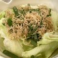 chou*'s cooksnap of when they made じゃこねぎレタスのサラダ.