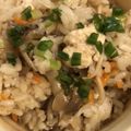 のぉママ's cooksnap of when they made ＊きのこと鶏ひき肉のコクうま炊き込みご飯.