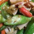 お願いひつじ's cooksnap of when they made ☆おくらとサラダチキンの中華和え.