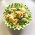 ３５９'s cooksnap of when they made ゆで卵！たまごと枝豆のマヨサラダ.