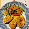 カバゴン's cooksnap of when they made ポークピカタ　野菜のバターソテー添え.