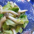 まぁーかあさん's cooksnap of when they made しめじ＆キャベツの簡単合え.