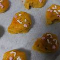 noko817's cooksnap of when they made 簡単◎ハロウィンおばけスイートポテト♪.