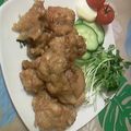 ☆amelie☆'s cooksnap of when they made カリッ♪ジューシィ唐揚げ（*^_^*）.