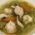 ねみねみ's cooksnap of when they made ＊お鍋にもスープにも♪万能肉団子＊.