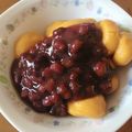 柊＿＿'s cooksnap of when they made 十三夜☆かぼちゃ団子の栗ぜんざい.