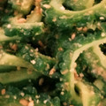 ねこのガストン's cooksnap of when they made おうち居酒屋☆簡単ゴーヤの胡麻和え.