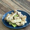 ☆こうめまま's cooksnap of when they made 豚こま肉とアスパラのねぎ塩レモン炒め.