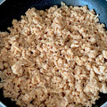 ゆいやま's cooksnap of when they made お弁当にも♡我が家のしっとり鶏そぼろ.