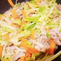nontan0201's cooksnap of when they made 豚肉と野菜の塩麹炒め.