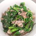 ぜんだいママ's cooksnap of when they made あっさり♩明日葉（アシタバ）のサバ缶和え.