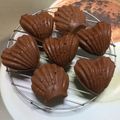 blueMberry's cooksnap of when they made バナナとチョコのマドレーヌ.