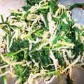 akipoooo's cooksnap of when they made 超簡単！胡麻合えじゃなく ニラのナムル.