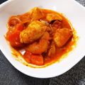 あんるい☆見る専's cooksnap of when they made 市販パスタソースでとり肉のトマト煮.