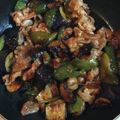 ばーこ４３'s cooksnap of when they made ナスとピーマンと豚肉のケチャップ炒め.