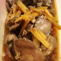 kk01's cooksnap of when they made 生姜が美味しい鶏レバー煮もの.