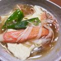 ちゃび丸's cooksnap of when they made 生湯葉のカニカマ 餡かけ.