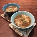 こつゆ514's cooksnap of when they made ☆餅のせちゃったオニオングラタンスープ♪.