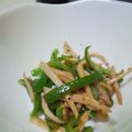 みんみんみ's cooksnap of when they made ハムのチンジャオロース.