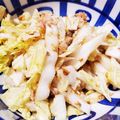 s2ayaka's cooksnap of when they made 切って混ぜるだけ☆白菜とツナのポン酢和え.