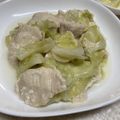 クックJZMPJF☆'s cooksnap of when they made ★春キャベツと塩麹鶏むね肉の重ね蒸し★.