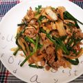 4児男子母さんの台所's cooksnap of when they made 簡単！豚キムチ.