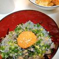 ユキぽっちん's cooksnap of when they made かきこむ美味しさ♡生しらす(いくら)丼.