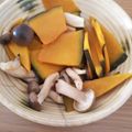 えりこ82☆'s cooksnap of when they made 早い☆簡単☆カボチャとシメジのレンジ煮.