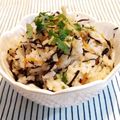 ペキのリリー's cooksnap of when they made 舞茸香る☆ひじきの炊き込みご飯.