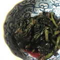 ホームセンター's cooksnap of when they made つるむらさきと金時草の胡椒びたし.