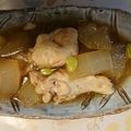 yobibaa's cooksnap of when they made 冬瓜と鶏手羽元の煮物.