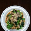 おれにまかせろ's cooksnap of when they made 豚肉と青梗菜の中華風炒め！.