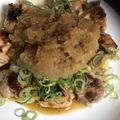 やーしー's cooksnap of when they made 4分レンジ 塩麹で柔らか蒸し鶏おろし和え.