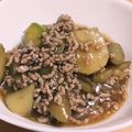 すずなまり's cooksnap of when they made 里芋と豚ひき肉の煮物.